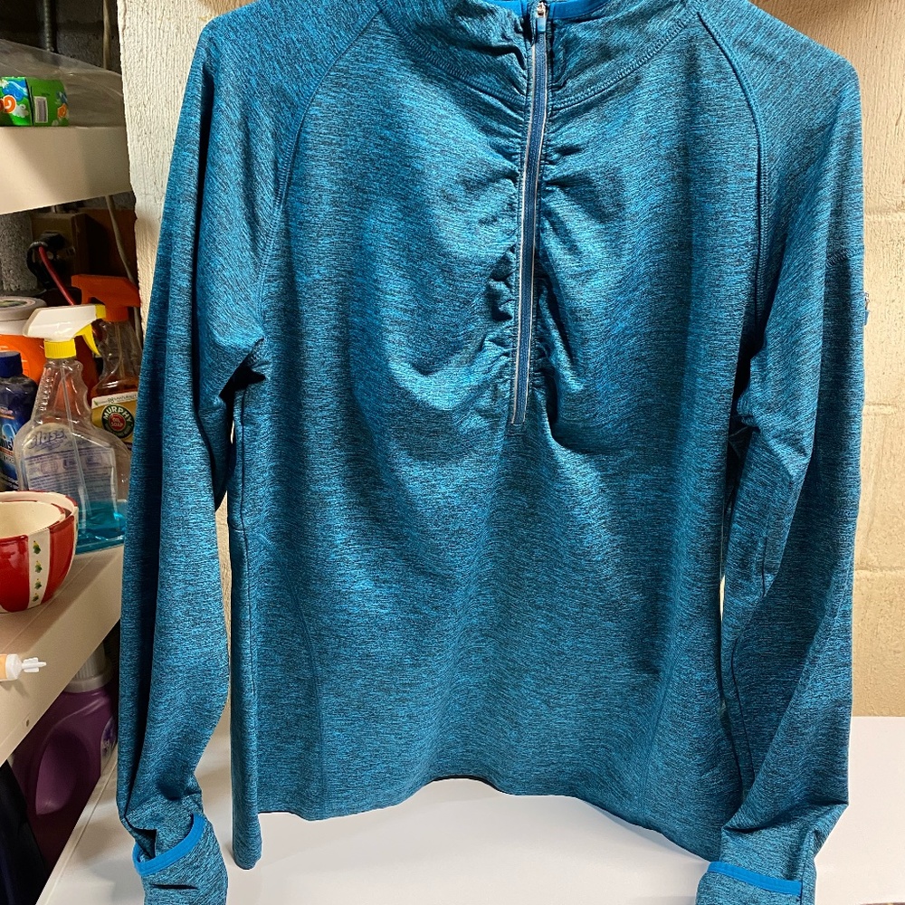 Kirkland Jacket, blue  with gathered front and sides XL